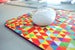 Image of Tri Colour Series 1 Mouse Pad