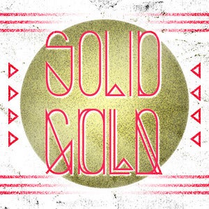 SOLID GOLD - Typeface