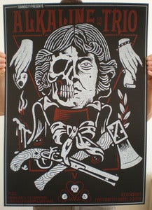 Image of ALKALINE TRIO- Gig Poster
