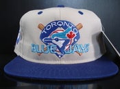 Image of Vintage Toronto Blue Jays snapback hat Apparel #1.