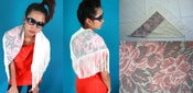 Image of Cross-Stitch Pattern Scarf