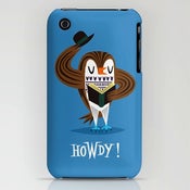 Image of The Howdy Owl - iPhone Case - (3GS, 3G, 4S, 4)