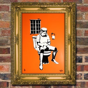 Image of STORMPOOPER ORIGINAL SCREENPRINT