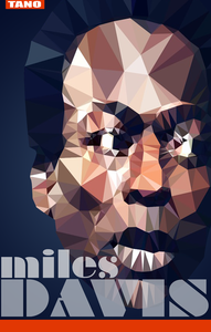 Image of Tribute Miles Davis Poster - Master of Cool