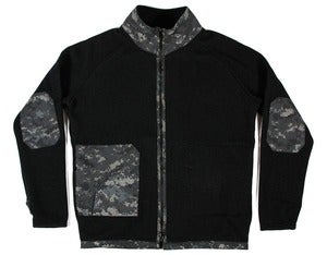 Image of MIDWAY JUMPER - BLACK / DIGICAM