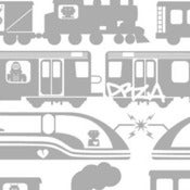 Image of robo rail wallpaper softer colors