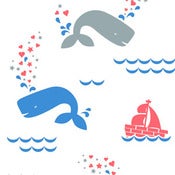 Image of whalentine wallpaper sample