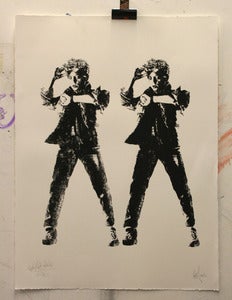 Image of Marty McDouble - monochrome version