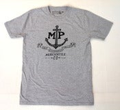 Image of SFV MERCANTILE X PAPA NUI MP MADE PERFECT Anchor Tee Heather Grey