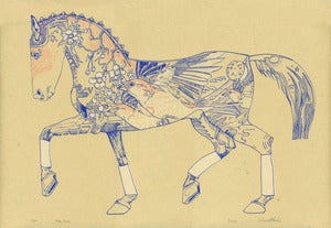 Image of Pyrios - Solar Steed Screen Print