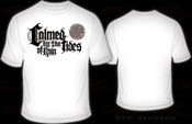 Image of Calmed By The Tides Of Rain - Logo white T-shirt