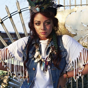Image of Tribal Spirit Feather Chunky Monkey Necklace