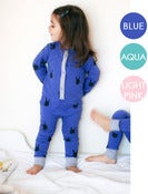 Image of BUNNY Print Organic Cotton One Piece "PJ's"