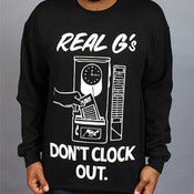 Image of Real G's Crewneck - Black