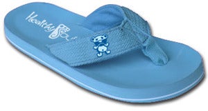 Image of Child Abuse Prevention Flip Flop ( Baby Blue ) 