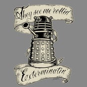 Image of Doctor Who "They Hatin'" - Dalek Tee Shirt