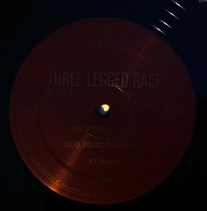 Image of THREE LEGGED RACE - WRONG ELEMENT EP BLACK VINYL 12"