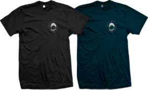 Image of TDE Dawg Small Logo Tee (Black/Navy)