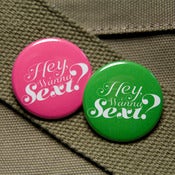 Image of Hey, wanna sext button