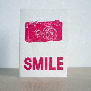 Image of Smile greeting card