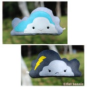 Image of Flat Bonnie's super helper Flat Cloud - Double Sided Plush - Handmade