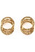 Image of Circles Around You Gold Studs