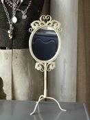 Image of Chic Vintage Inspired Vanity Mirror