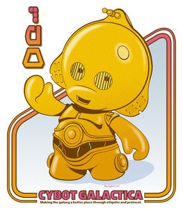 Image of 3PO Cybot Galactica Tee