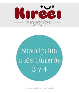 Image of Kireei magazine. Suscripción números 3 y 4