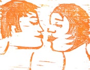 Image of Kissing Couple