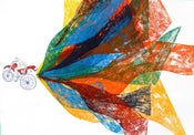 Image of Mother + Children on Dirtbike #13