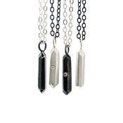 Image of Crystal Bullet Necklace