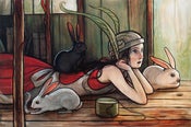 Image of "Rabbit Ears" Limited Edition Print