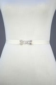 Frog Closure Rhinestone Bridal Belt