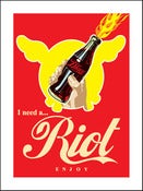 Image of D*Face - Riot Coke 