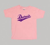 Image of Girls Pink Detroit Tee