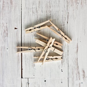 Image of Natural Wooden Pegs