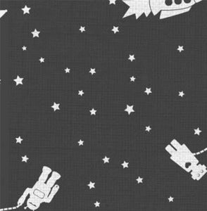Image of astrobots - fabric sample
