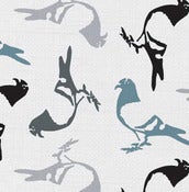 Image of pigeon - fabric strikeoff