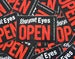 Image of OPEN sticker