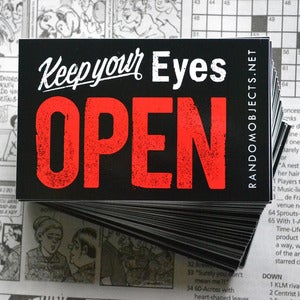 Image of OPEN sticker