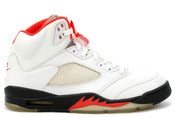 Image of Nike Air Jordan 5 Retro 2000 White/Black/Fire Red