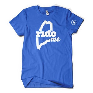 Image of RideME T-Shirt (Royal Blue)