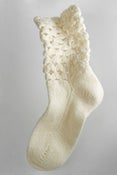 Image of Handmade women's socks - half pattern