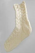 Image of Handmade women's socks - full pattern