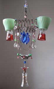 Image of Madeleine Boulesteix: Duet Teacup Chandelier