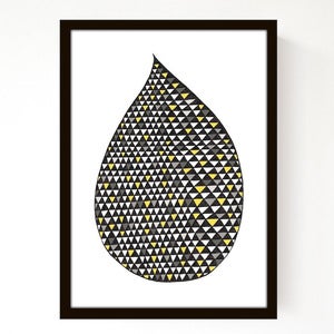 Image of A4 Big Drop - 3 Colour Options
