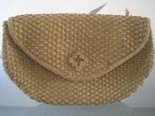 Image of Straw Clutch Purse