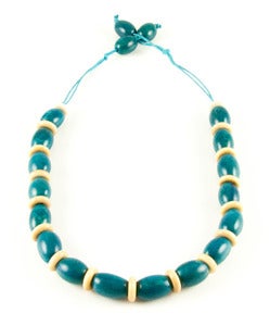 Image of Camajuro Natural Necklace Blue
