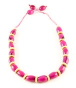 Image of Camajuro Natural Necklace Pink